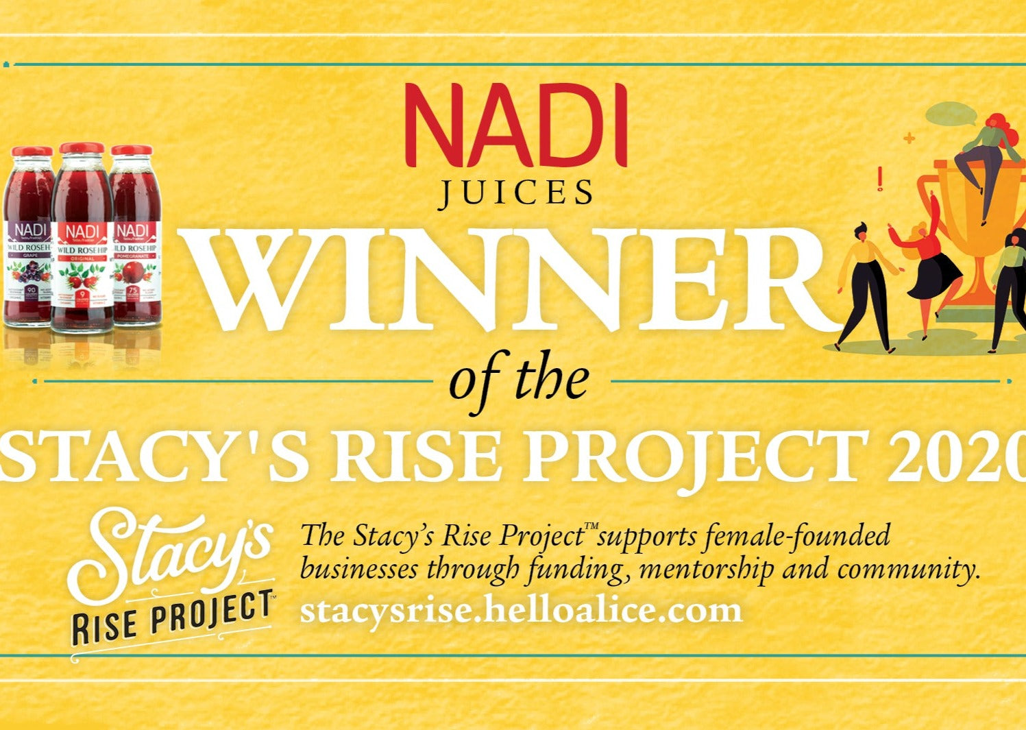 NADI Juices winner of the Stacy's Rise Project 2020 