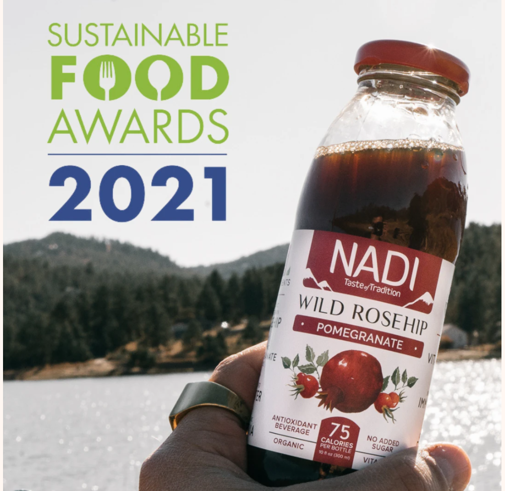 NADI Juice Drink in the sustainable food awards 2021 